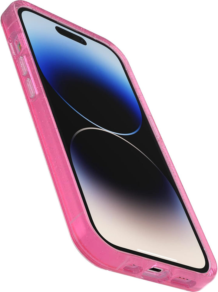 OtterBox Symmetry+ transparente Hülle für iPhone 14 Pro für MagSafe, stossfest, sturzsicher, schütze