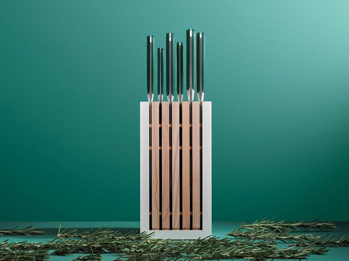 Classic Designmesserblock mit 7 Messern