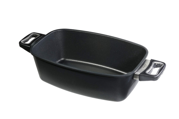 Original Gundel GUSS BRÄTER INDUKTION, 33 x 21 x 11,5 cm, Titan-Keramik-Oberfläche, backofenfeste Gr