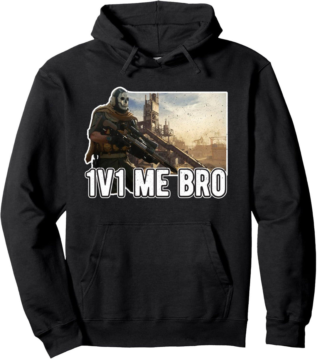 1V1 Me Bro – COD Rost Geschenk Pullover Hoodie