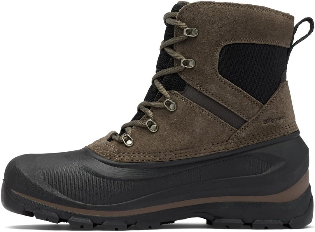 Sorel Buxton Lace Waterproof wasserdichte Winterstiefel für Herren, Braun (Delta x Black), 40 EU 44