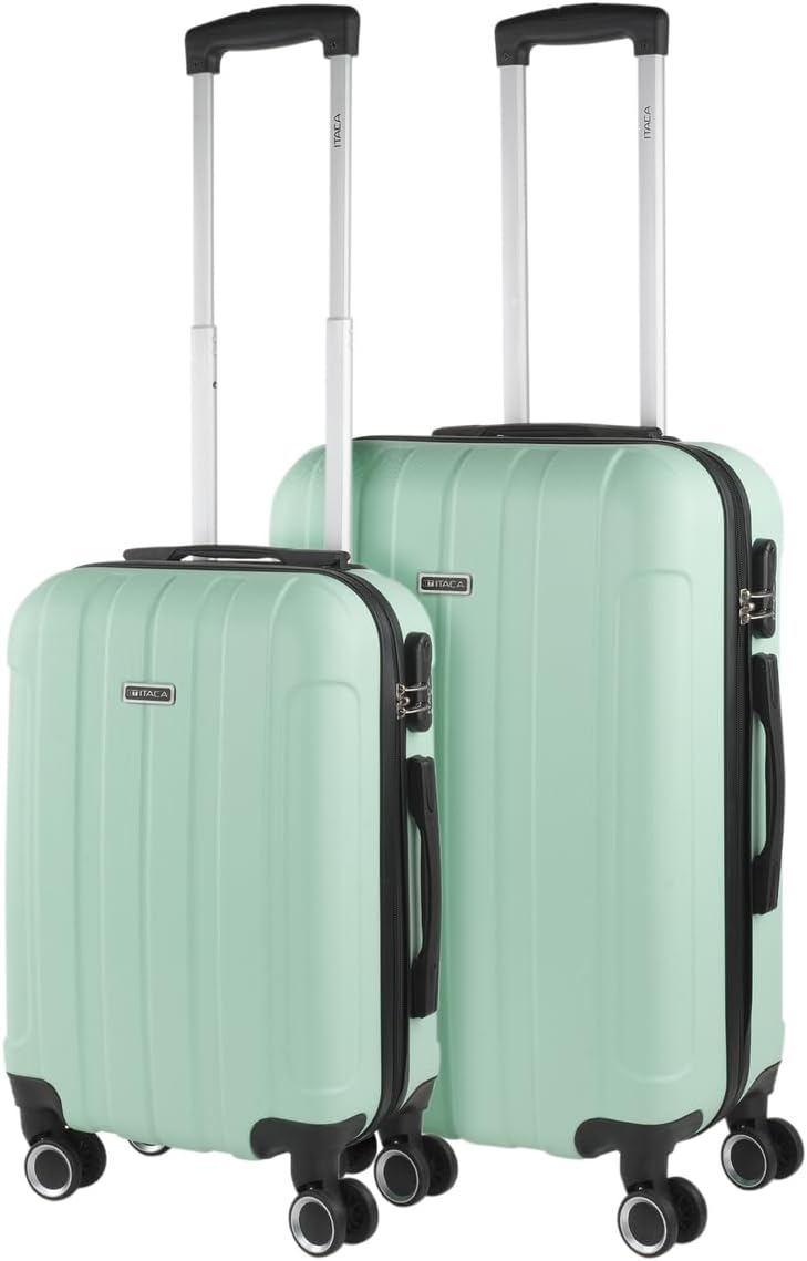 ITACA - Reisekoffer der Firma Set Koffer 4 Rollen - Set Reisekoffer ABS - Set Robuste und leichte Re