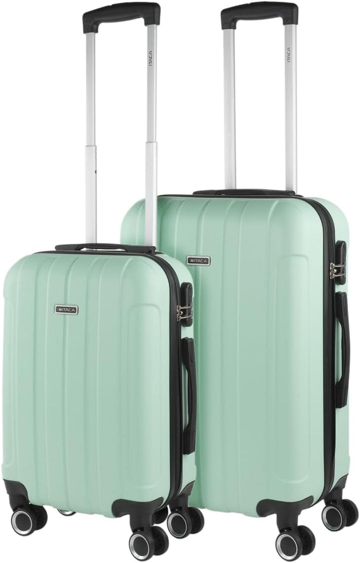 ITACA - Reisekoffer der Firma Set Koffer 4 Rollen - Set Reisekoffer ABS - Set Robuste und leichte Re