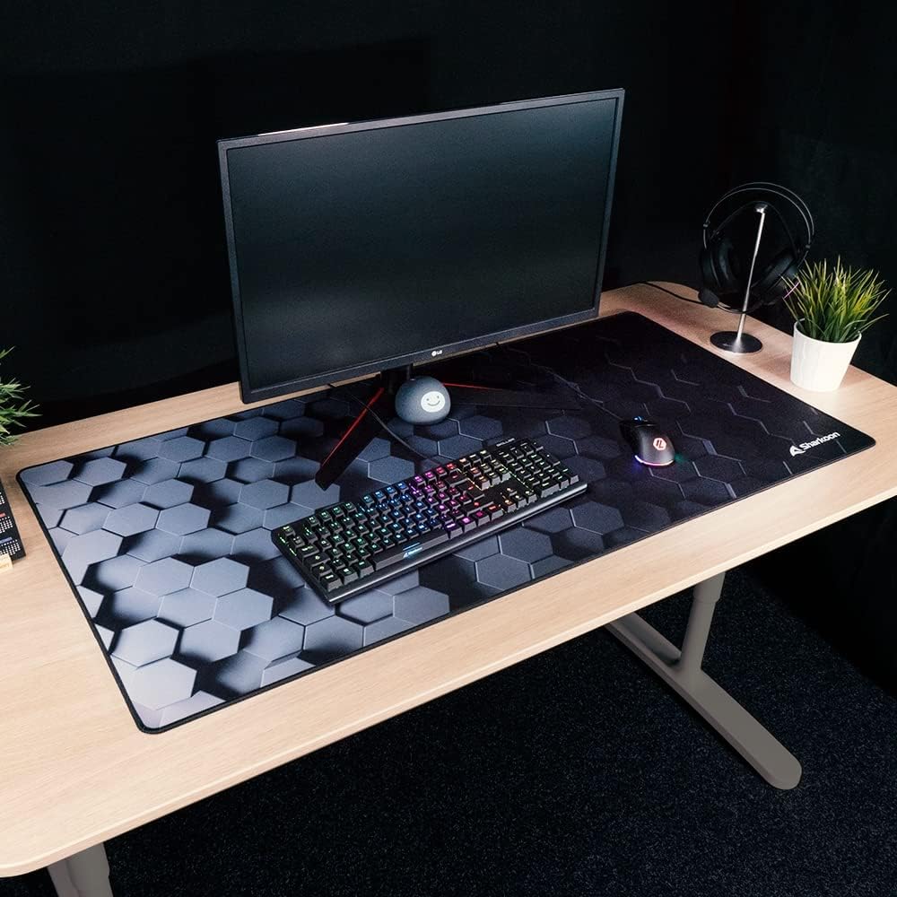Sharkoon SKILLER SGP30 Big HEX Gaming-Matte, 120 cm x 60 cm