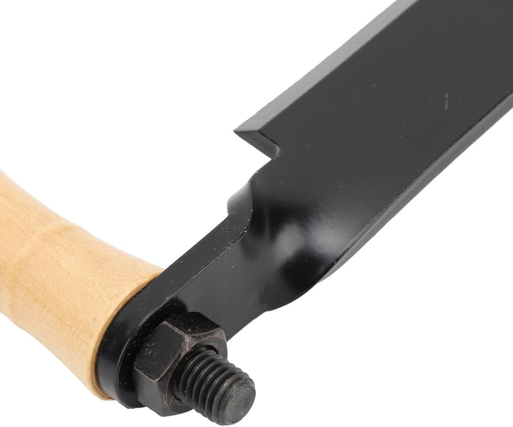 10-Zoll-Ziehmesser, Fellzieh-Rasierwerkzeug, Effizientes, Bequem zu Greifendes Baumrindenschälwerkze