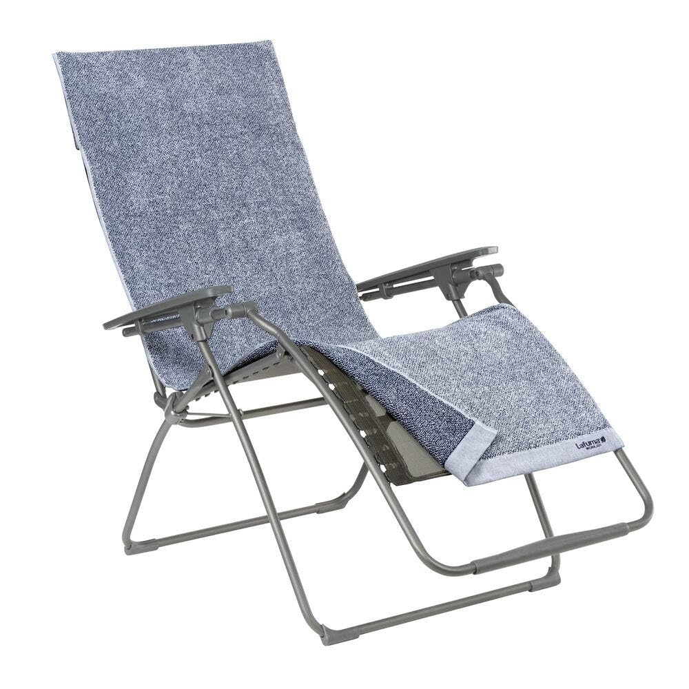 LAFUMA MOBILIER Badetuch für Relax Liegestühle, 100% Baumwolle, Farbe: Iroise, LFM2972-9302 Iroise E