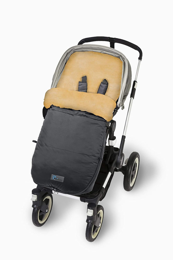 Altabebe MT2280LP-64 Winter Lammfellfusssack für Bugaboo and Joolz Nordkap Kollektion 12-36 Monate,
