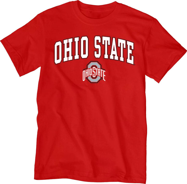 Blue 84 Herren-T-Shirt, grau, gewölbt Ohio State Buckeyes XXL Ohio State Buckeyes Red, Ohio State Bu