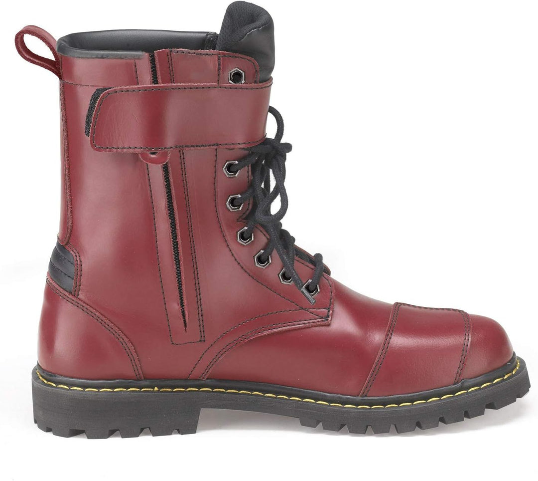Kochmann Rider wasserdichte Motorradstiefel (Red,39) 39 EU Rot, 39 EU Rot