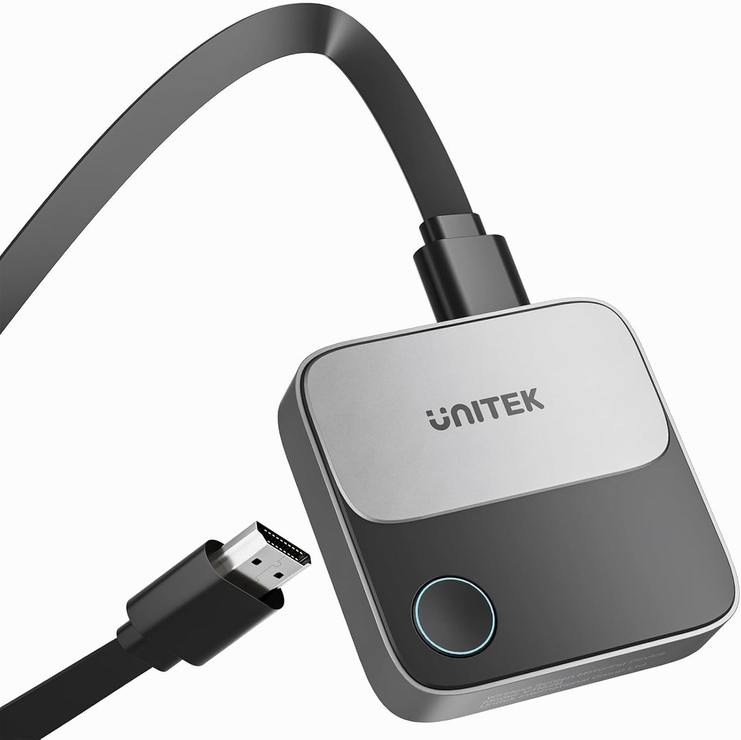 Unitek Hdmi Wireless Display Dongle Adapter - 4K 5G Miracast/Airplay Adapter, Wi-Fi HDMI für TV/Beam