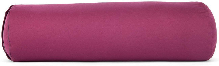 Bodhi Yoga Bolster | ECO Serie | Yogarolle mit Kapok-Füllung | Waschbarer Bezug aus 100% Bio-Baumwol