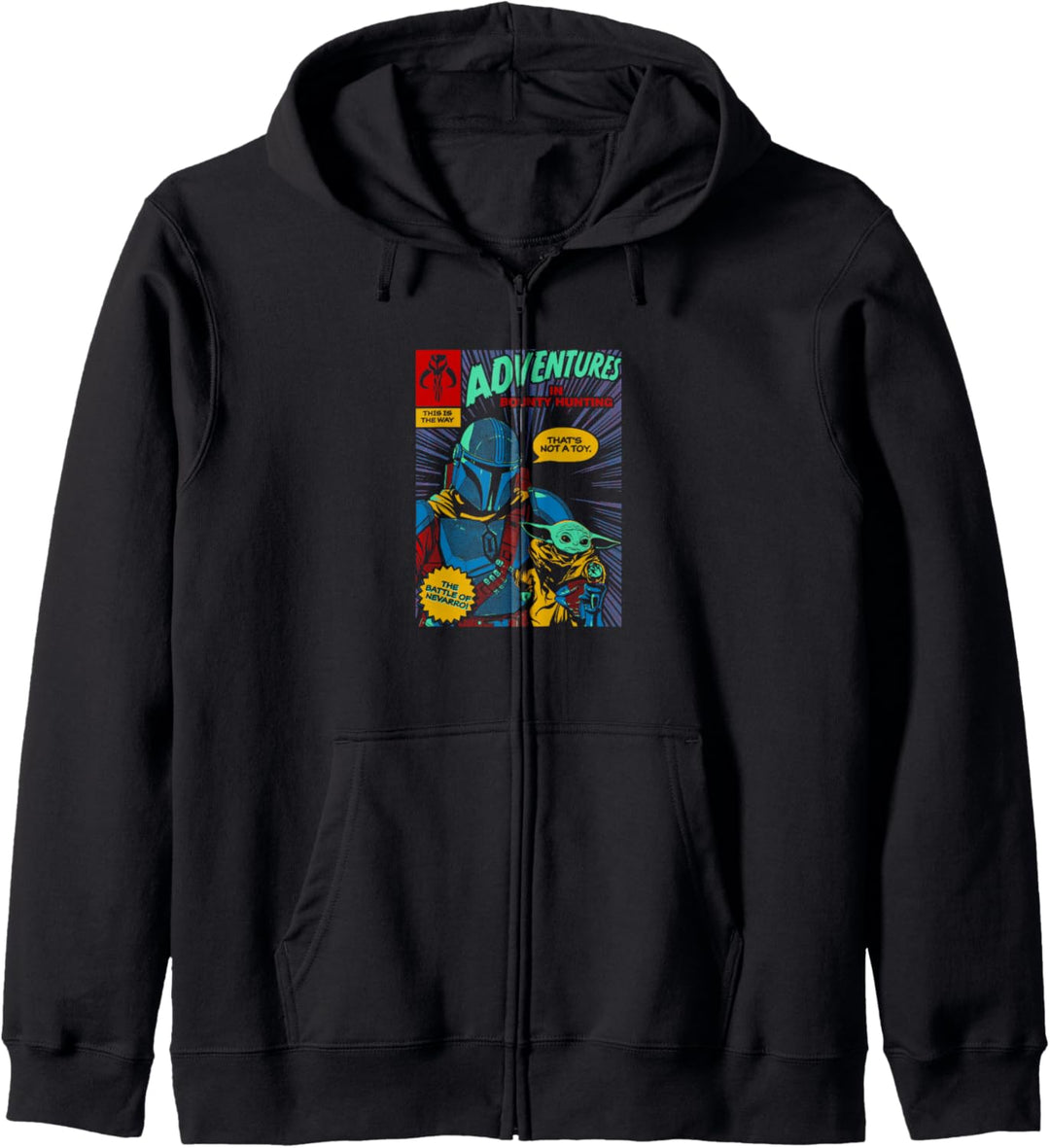 Star Wars Mando Comic Kapuzenjacke