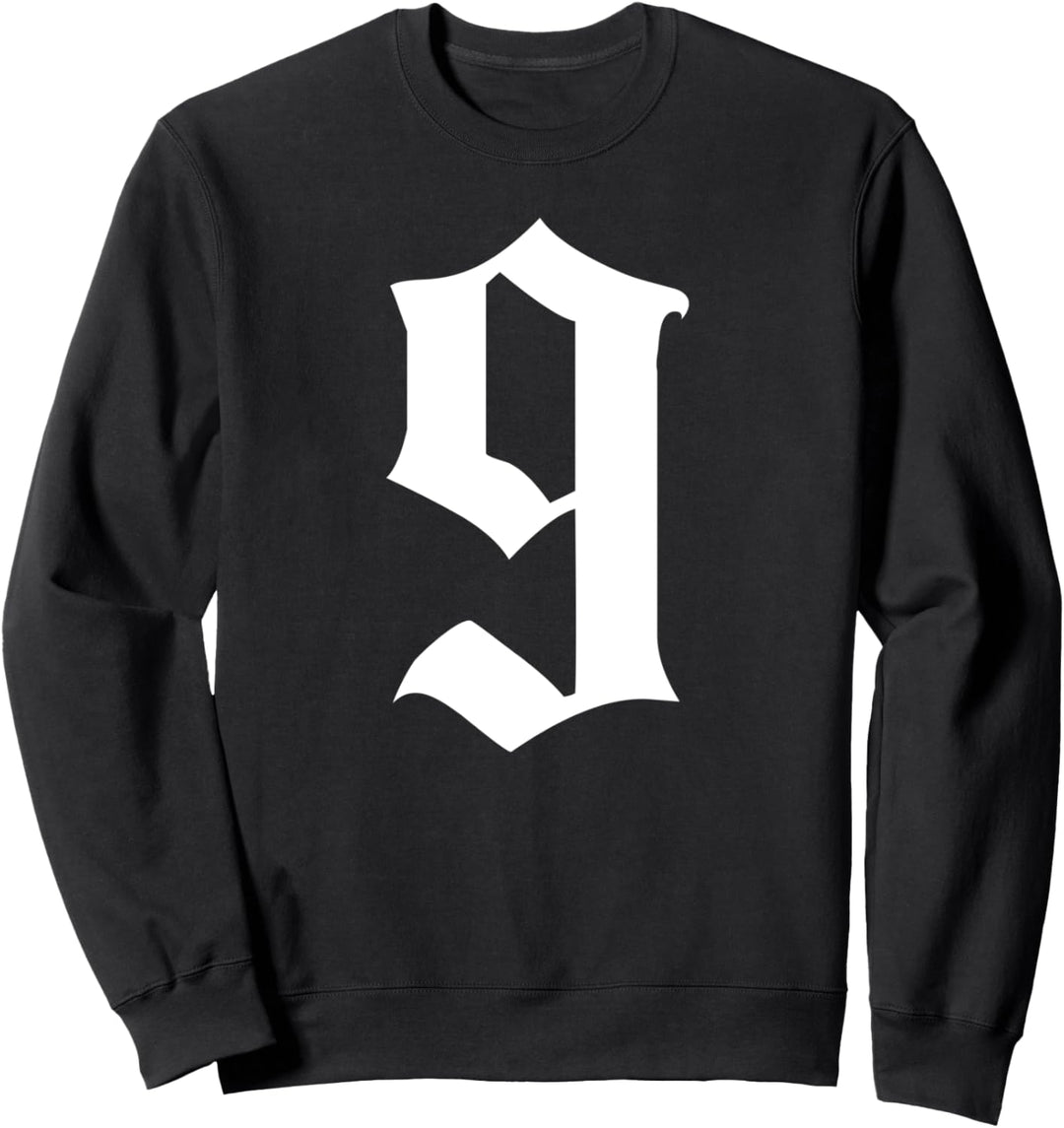 Alte englische Nummer 9 oder Neun Sweatshirt