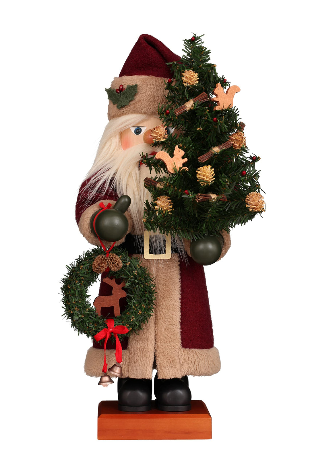 Ulbricht Nussknacker Premium Weihnachtsmann Wald Neuheit 2022