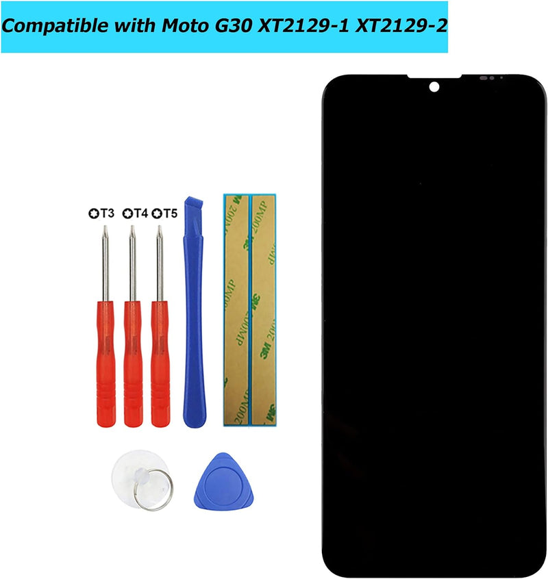 Vvsialeek Neu Ersatz LCD Display Kompatibel Für Moto G30 XT2129-1 XT2129-2 PAML0000IN LCD Touch Scre