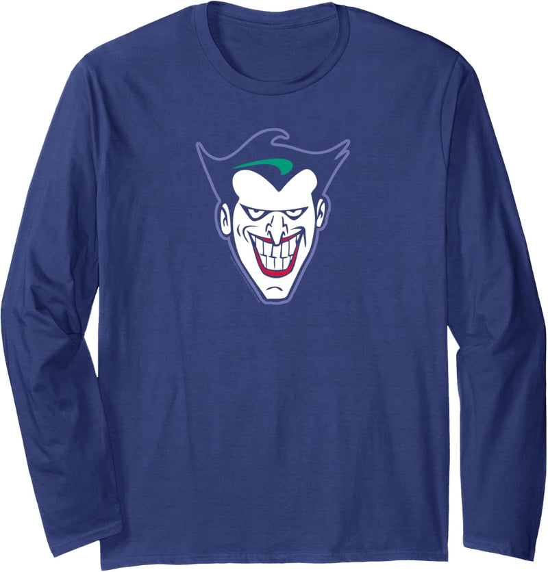 Batman: The Animated Series Joker Face Langarmshirt