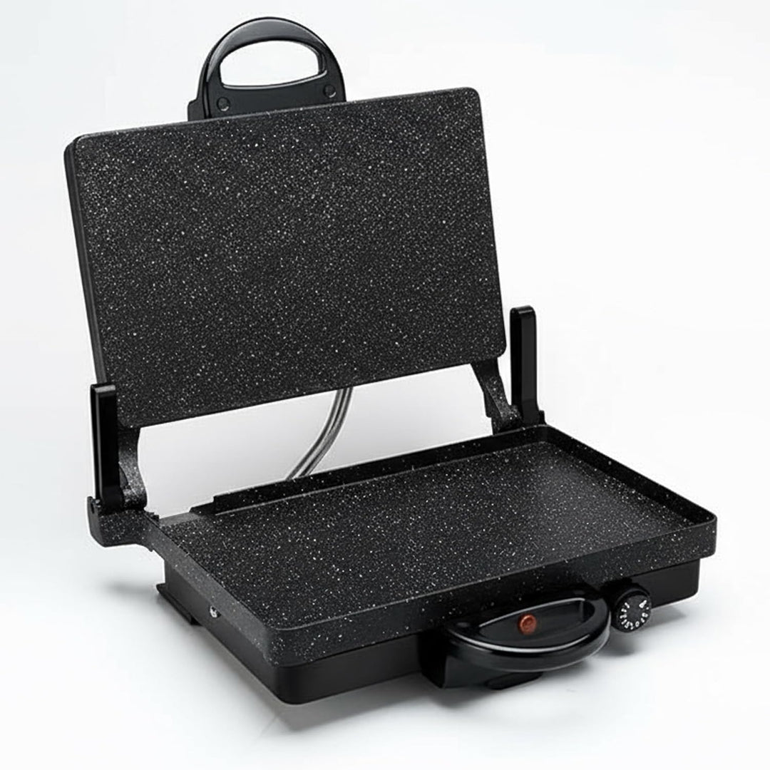 SHOV Multigrill Tandir 2000W Black Edition mit Granit-Beschichtung, Ober-/Unterhitze, 5-stufiger The