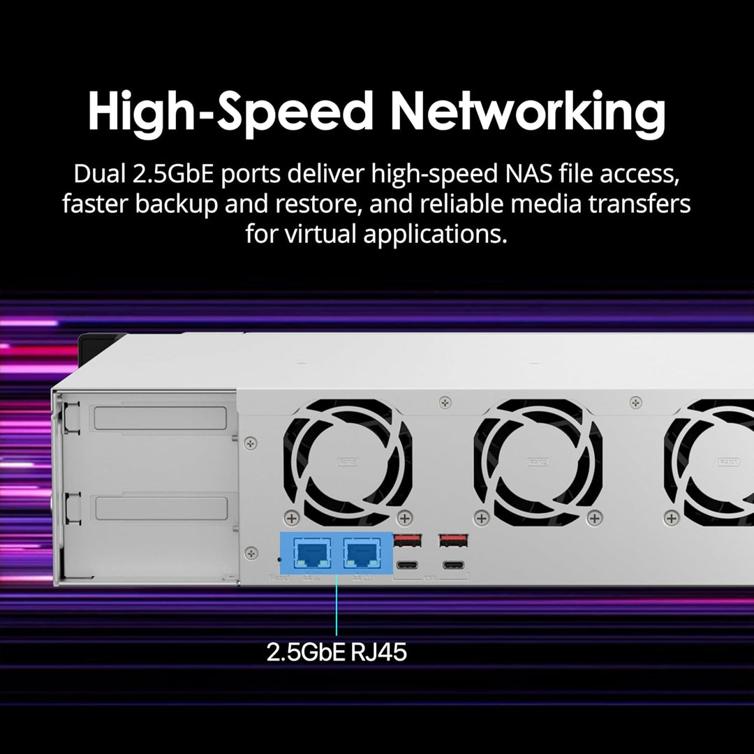 QNAP TS-873AeU-RP-4G NAS System 8-Bay