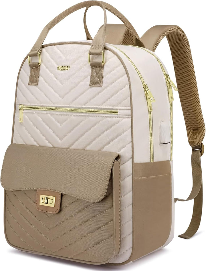 RJEU Rucksack Damen,Schulrucksack Mädchen Teenager Schultasche Schulranzen für Student Uni Schule St
