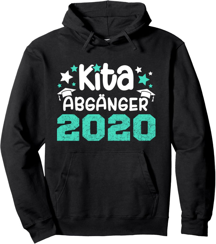 Bye Bye Kindergarten Kita Abgänger 2020 Einschulung Junge Pullover Hoodie