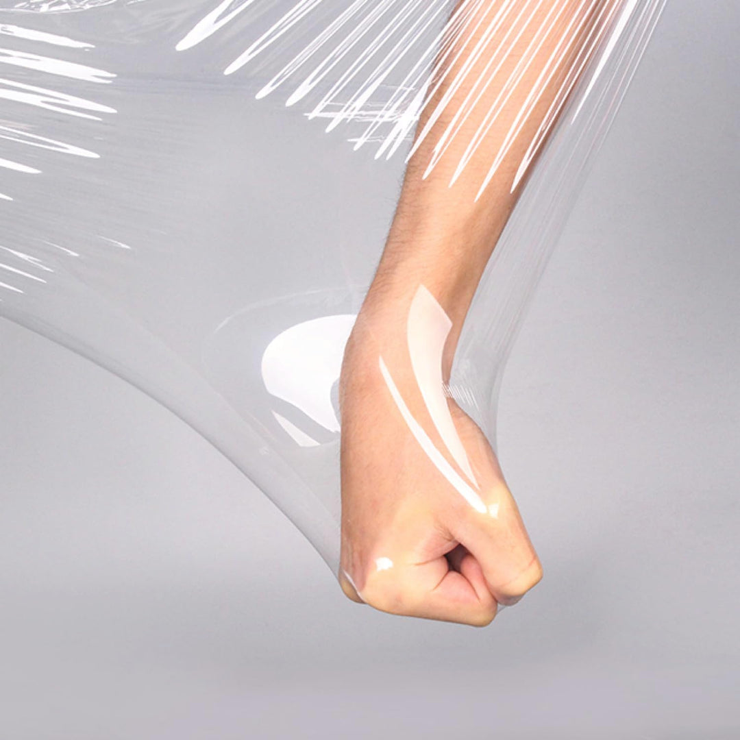 6 Rollen Stretchfolie Transparent 23my 2,5kg 500mm Handstretchfolie Stretchfolienrolle Palettenfolie