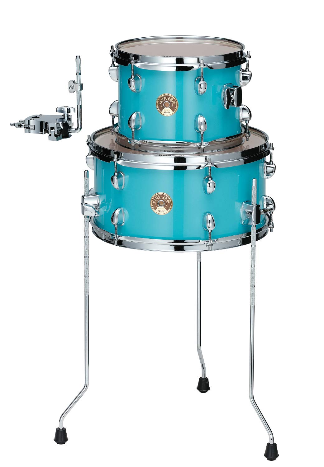 Tama Add-On Kit für Club-Jam Mini - 10" x 7 "Tom Tom/14" x 7" Floor Tom/Single Tom Halterung - Aqua