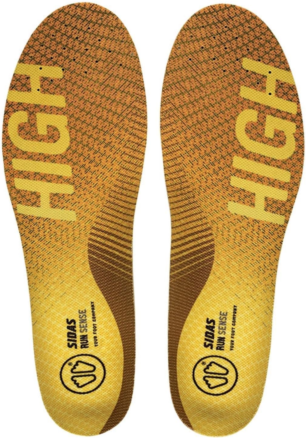 Sidas Run Sense 3Feet® High Insoles Ns Ns 30, Ns Ns 30