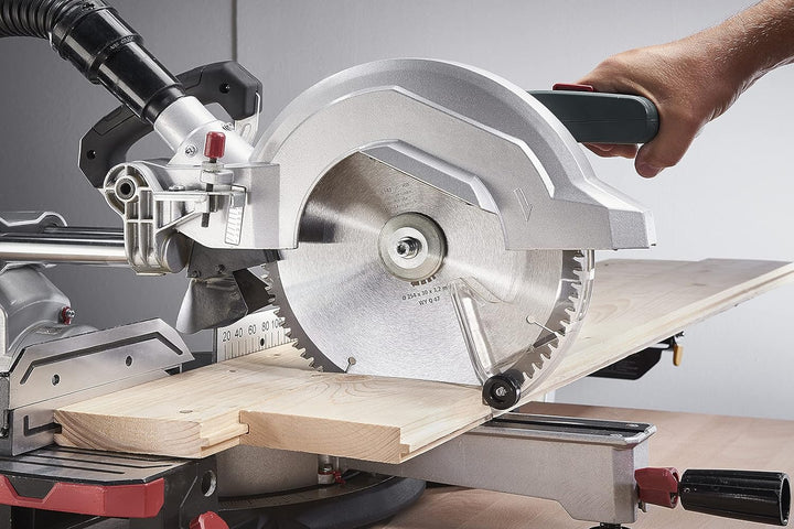 wolfcraft 6543000 Kapp- und Gehrungssägeblatt ø 254 mm - feine, saubere Schnitte ø 254 mm 80 Zähne,