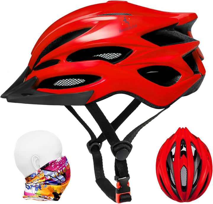 ioutdoor Premium Fahrradhelm, CE CPSC Zertifikat, Radhelm mit Abnehmbarer Sonnenblende und Insektenn