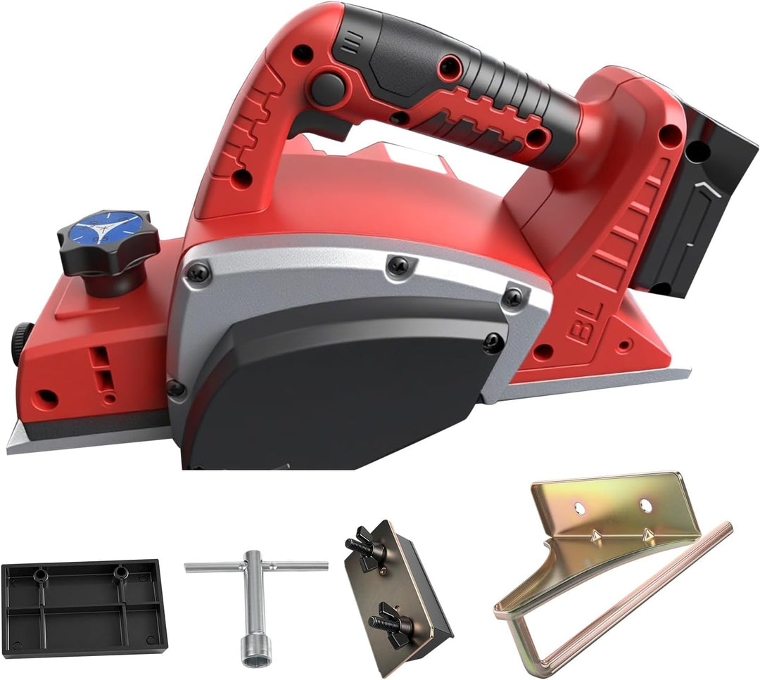 Drahtloser Handheld-Hobel für Milwaukee M18 18 V Batterie, bürstenloser Elektroholzhobel 15.000 U/mi