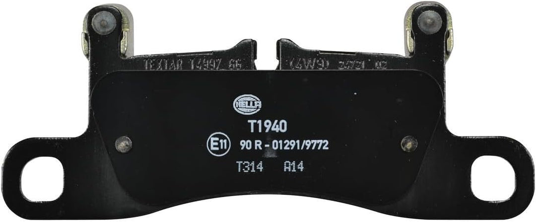HELLA PAGID 8DB 355 015-121 Bremsbelagsatz - T1940 - Dicke/Stärke: 17.4mm - Bremssystem: Brembo - fü