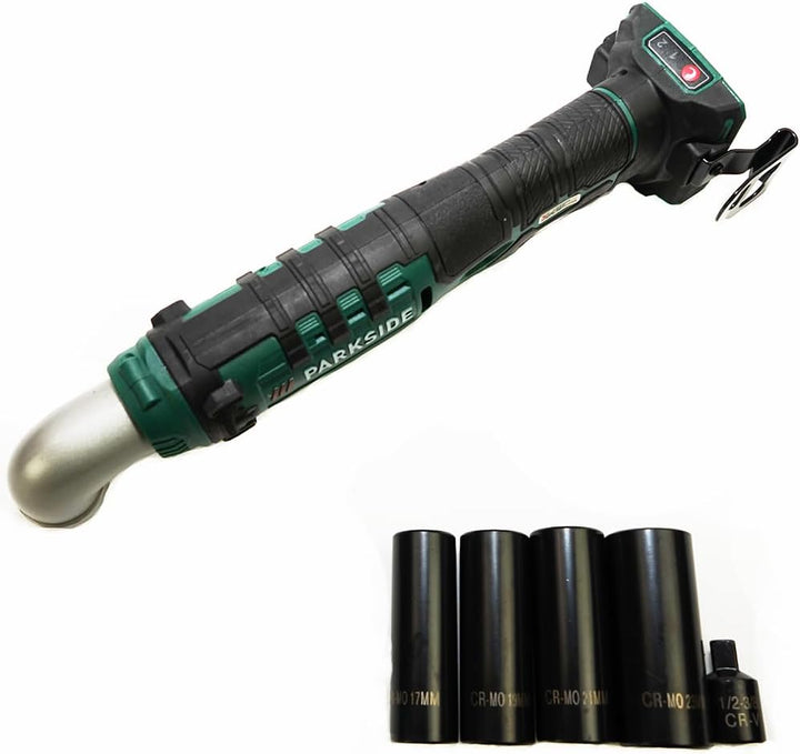HEADNMORE® Bundle mit dem PARKSIDE® 20V 1/2 Zoll Akku Winkelschlagschrauber PAWS 20 A1 und dem HEADN