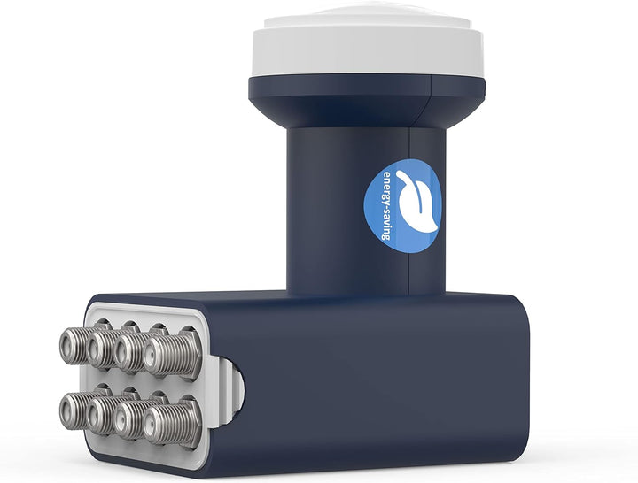 DUR-line Blue ECO Octo - Stromspar-LNB - 8 Teilnehmer - Premium-Qualität - 8-Fach, digital, Full HD,