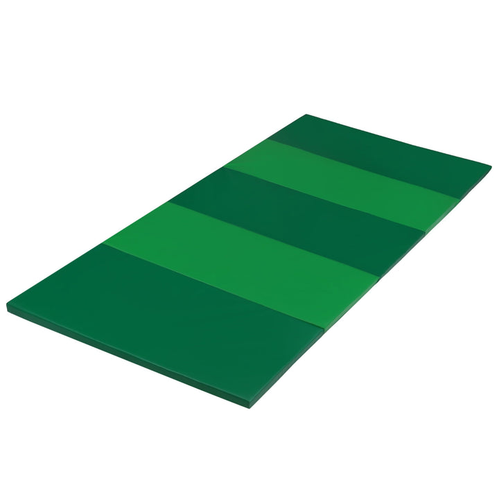 PLUFSIG Faltbare Gymnastikmatte, 78x185 cm Grün, Grün