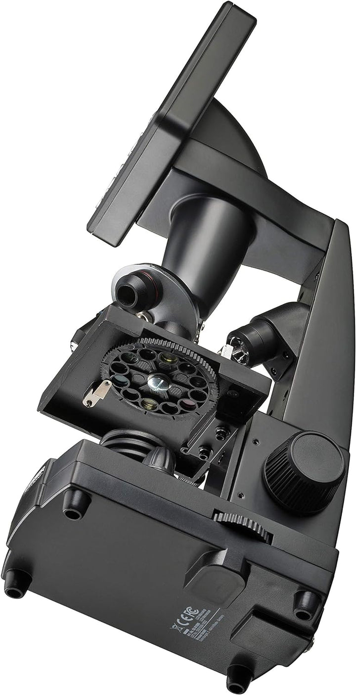 Bresser Durchlicht und Auflicht LCD-Mikroskop 50x-500x, (2000x digital), 5 Megapixel Sensor und 8,9