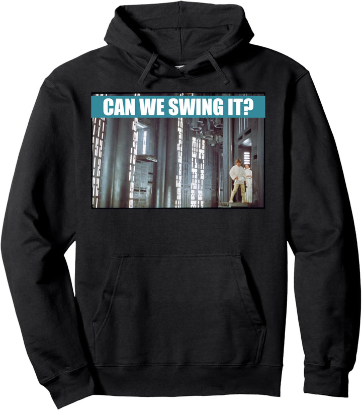 Star Wars Luke & Leia Can We Swing It Pullover Hoodie