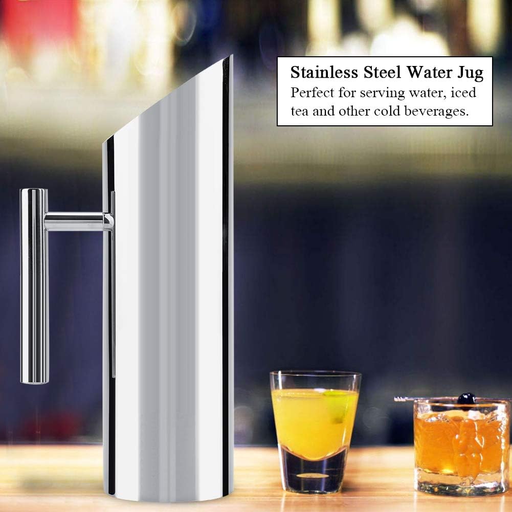 Edelstahl Wasserkrug Bevanda Birra Latte Wasserkocher, Wasserflasche, mit Auslauf, für die Küche, Ei