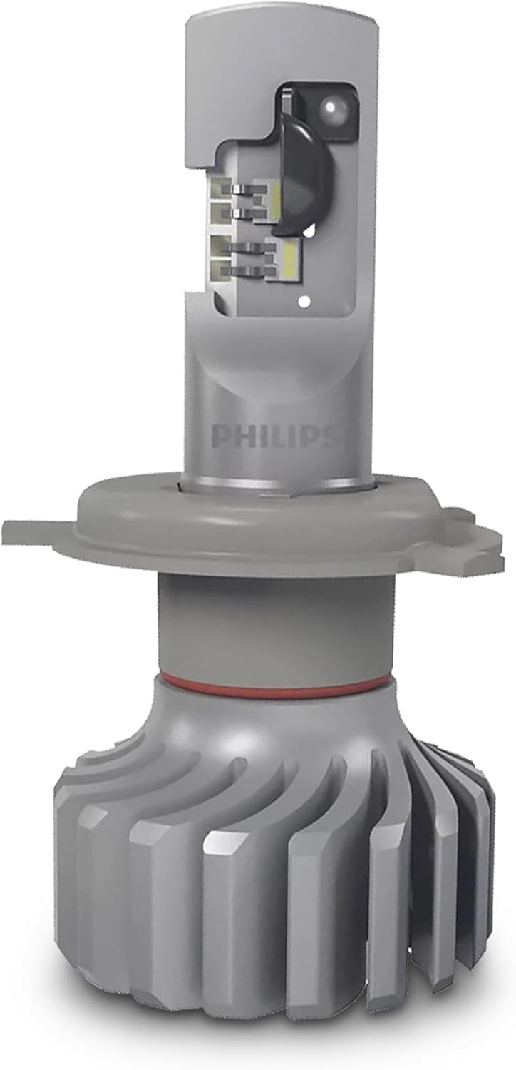 Philips Ultinon Pro6000 H4-LED Motorrad Scheinwerferlampe mit Strassenzulassung, 230% helleres Licht