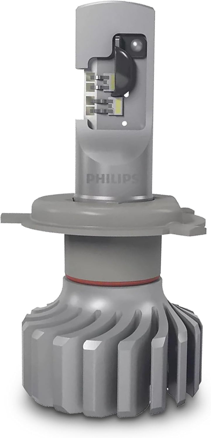 Philips Ultinon Pro6000 H4-LED Motorrad Scheinwerferlampe mit Strassenzulassung, 230% helleres Licht