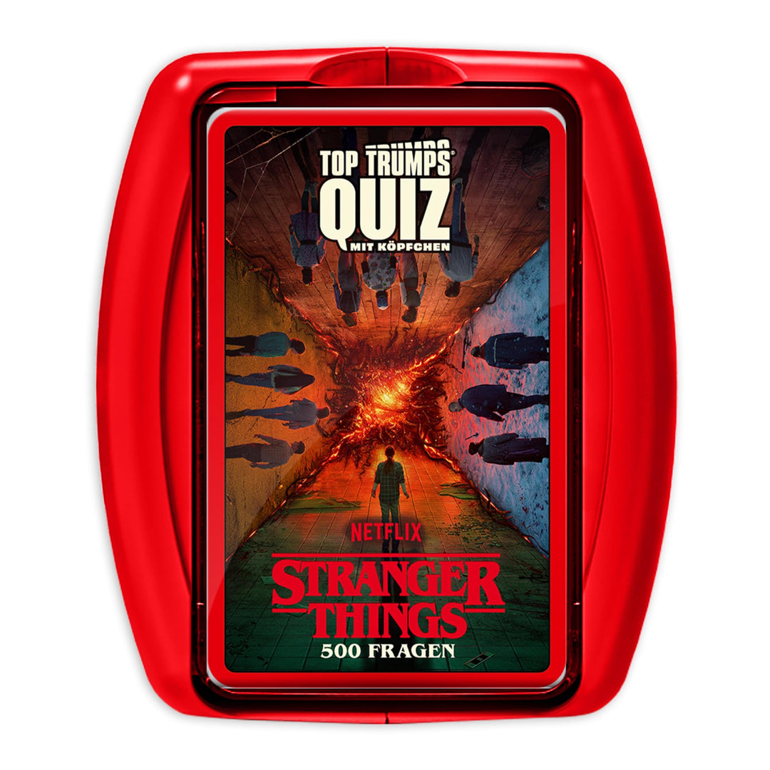 Top Trumps Quiz Stranger Things Edition - Quiz Kartenspiel für Stranger Things Fans! - Fanartikel &