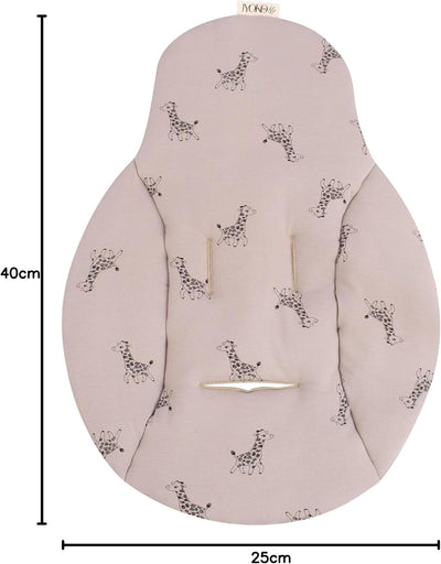 JYOKO Kids Sitzverkleinerer Kissen für Babywippe Hängematte, aus Baumwolle kompatibel mit Mamaroo 4m