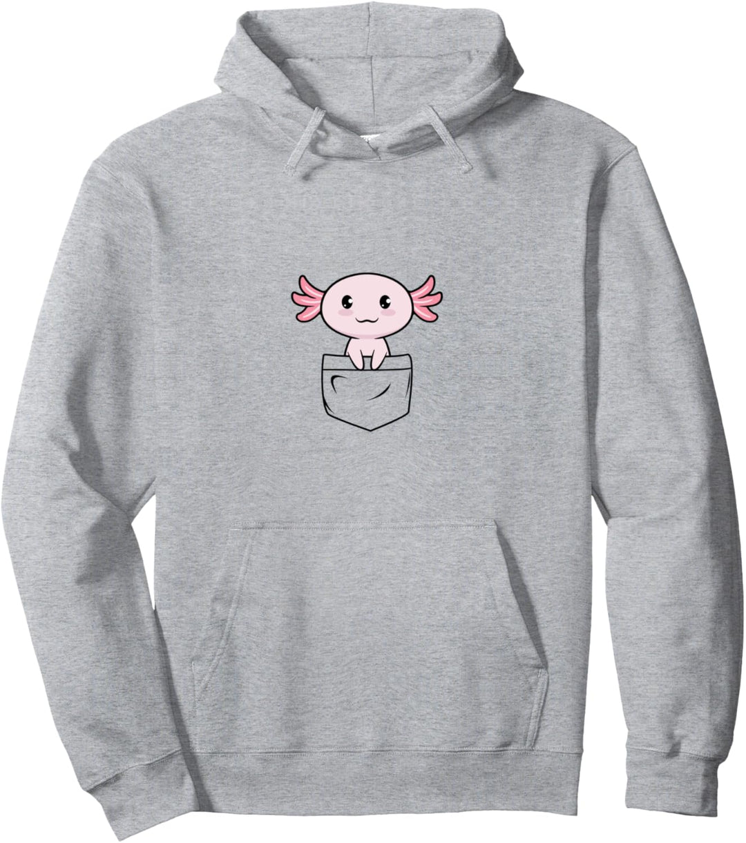Axolotl Shirt für Damen, Kinder, Herren, niedliche Baby-Axolotl-Tasche Pullover Hoodie