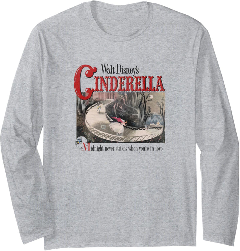 Disney Cinderella 70th Anniversary Classic Poster Langarmshirt