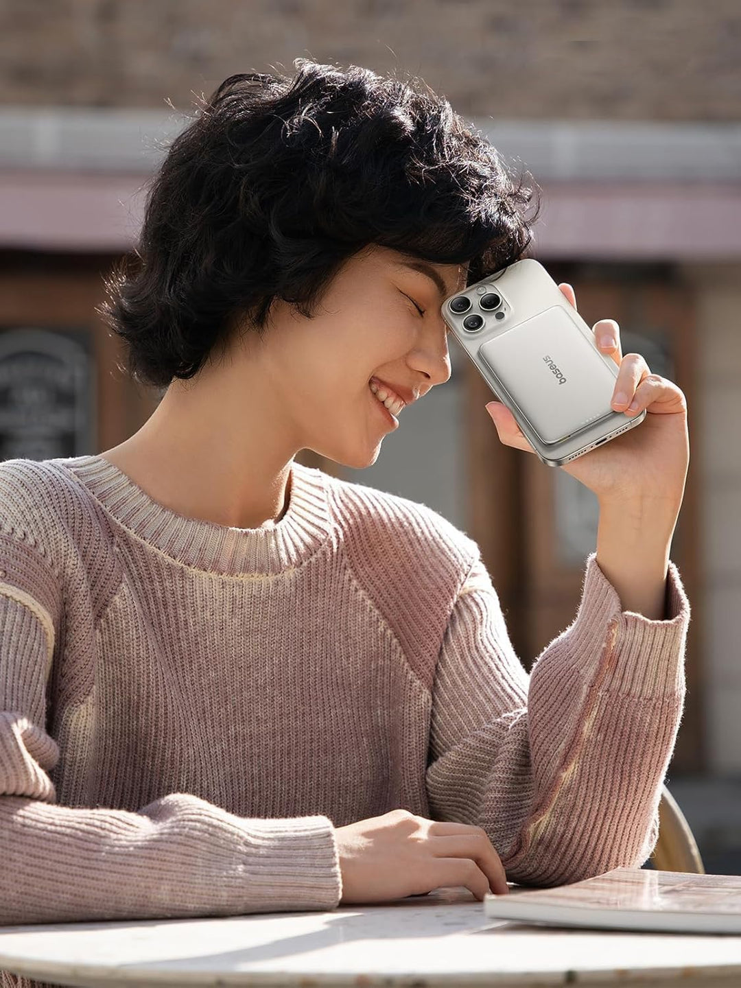 Baseus Picogo AM41 Power Bank, Ultra Slim 10000mAh Qi2 Magsafe Powerbank 15W Wireless, PD 27W Schnel