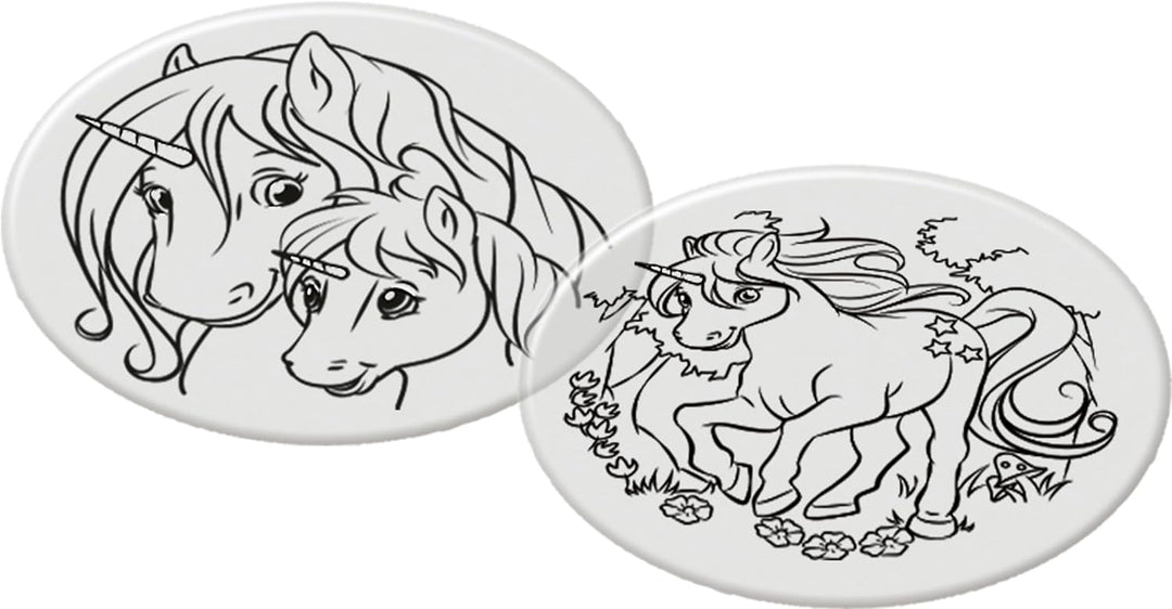Ravensburger Xoomy Midi Unicorn 23534 - Zauberhafte Einhörner zeichnen lernen, Kreatives Zeichnen un