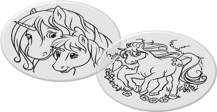 Ravensburger Xoomy Midi Unicorn 23534 - Zauberhafte Einhörner zeichnen lernen, Kreatives Zeichnen un