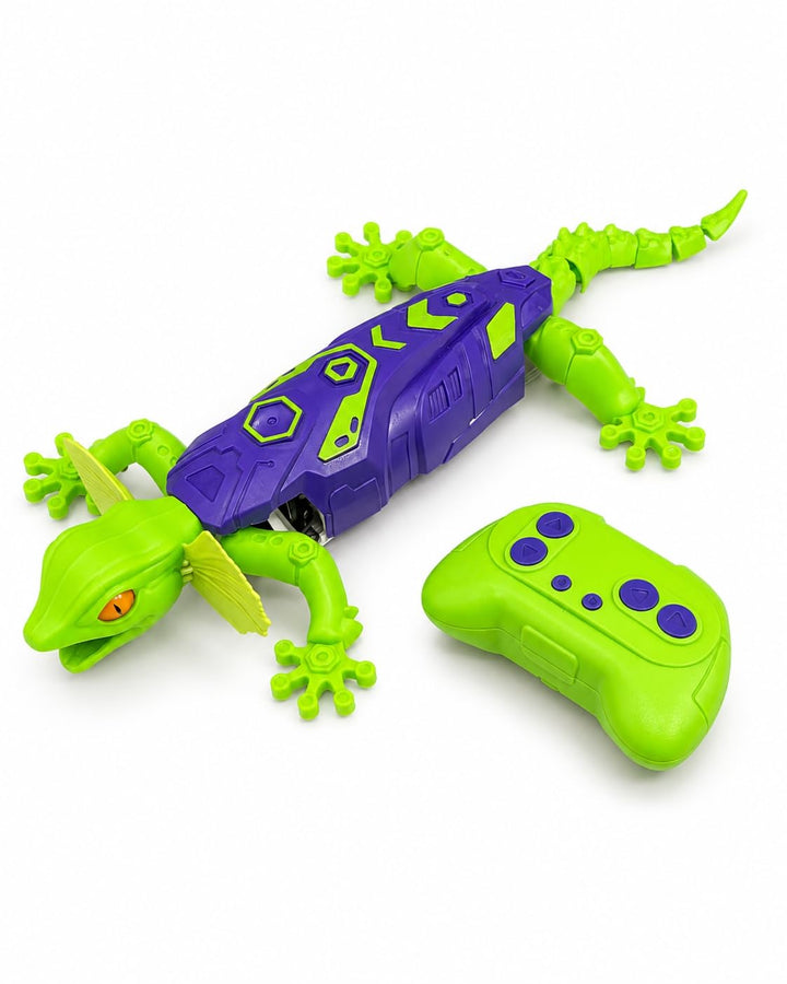 Kikapabi RC Wandkletterer Gecko Spielzeug, Kriechende Ferngesteuerte Echse, Realistisches Tier-Scher