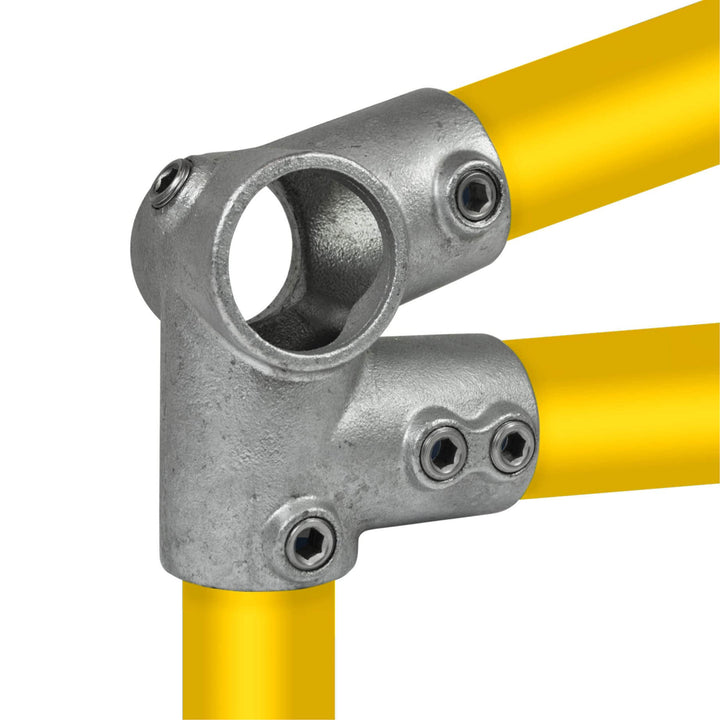 Rohrverbinder Typ 85 Traufenbogen Ø 48,3 mm Typ 85 Traufenbogen Ø 48,3 mm Silber, Typ 85 Traufenboge