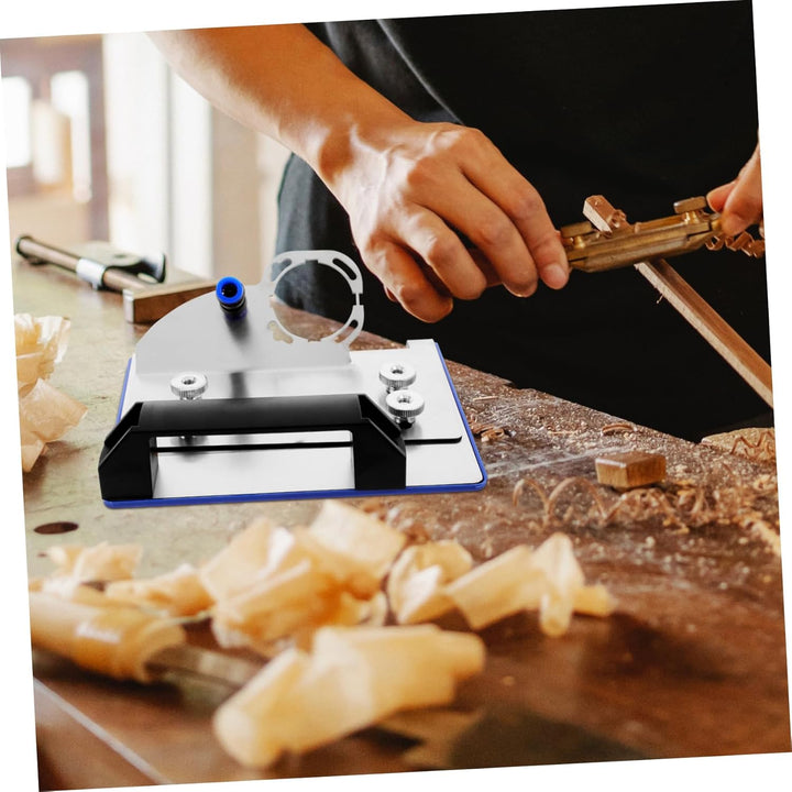 Gadpiparty Chamferer Fasenrahmen Winkelschleifer-fasenhalterung Anfaswerkzeug Winkelschleifer Winkel