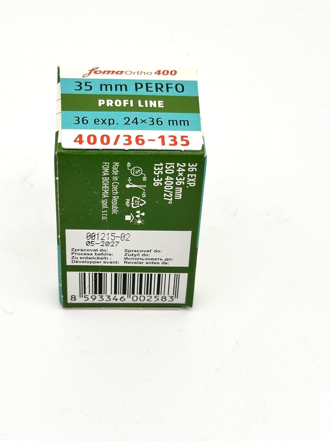 FOMAPAN ORTO 400 135-36